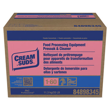 Cream Suds® Manual Pot And Pan Detergent With Phosphate, Baby Powder Scent, Powder, 25 Lb Box freeshipping - TVN Wholesale